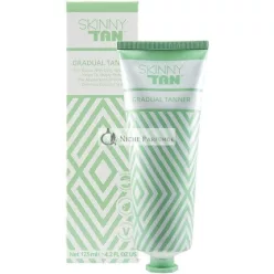   Skinny Tan Original Gradual Tanner Lotion 125ml Coconut Scent - Cruelty Free and Vegan Skincare