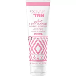   Skinny Tan Instant 1 Day Tanner Face & Body Wash Off Bronzer 100ml