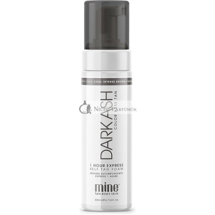 MineTan Dark Ash Fake Tan Mousse 200ml