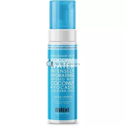 MineTan Coconut Water Self Tan Mousse 200ml