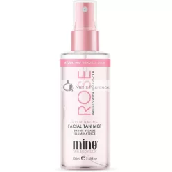   MINETAN BODY.SKIN Rose Illuminating Facial Tan Mist 100ml Rosewater