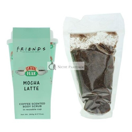 Warner Bros Friends Mocha Latte Body Scrub 260g for Women