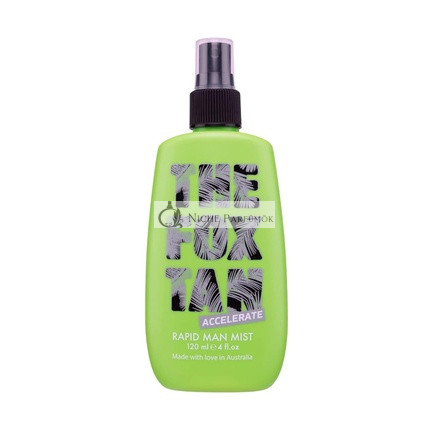 The Fox Tan Rapid Man Mist Tan Accelerator for Face and Body 120ml