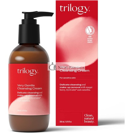 Trilogy Very Gentle Cleansing Cream 200mL for Sensitive Skin - Made in New Zealand