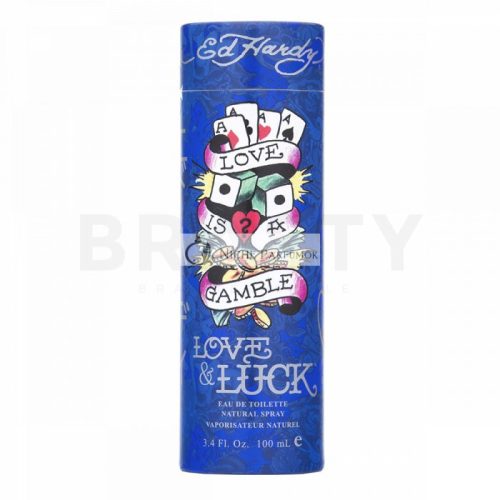 Christian Audigier Ed Hardy Love & Luck Man Eau de Toilette for Men 100 ml